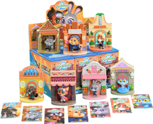 Zootopia 2 Cosbi Diorama Collection Disney Blind Box Set Image