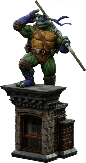 Donatello Unleashed Teenage Mutant Ninja Turtles 1:10 Scale Statue Image