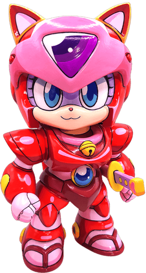 Pururun (2nd Color Special Edition) Samurai Pizza Cats Vinyl Collectible Image