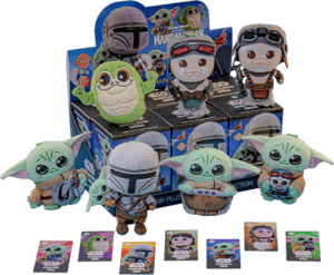 The Mandalorian and Grogu Cosbi Plush Keychain Collection Star Wars Blind Box Set Image