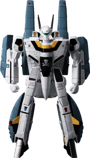ROBO-DOU ROBOTECH VF‐1S Super Veritech Set (RICK HUNTER) Robotech Action Figure Image