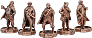 The Hobbits of the Shire The Lord of the Rings Miniature Image