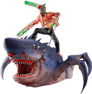 Chainsaw Man & Beam (The Movie Second) Chainsaw Man Collectible Figure Image