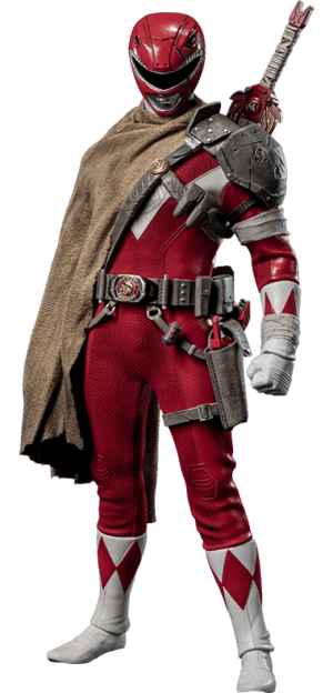 Red Power Ranger Mighty Morphin Power Rangers Sixth Scale Figure Image