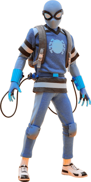 Spider-Man (Homemade Suit Blue Version) Marvel Action Figure Image