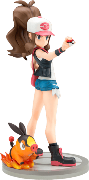 Hilda with Tepig Pokémon Collectible Figure Image