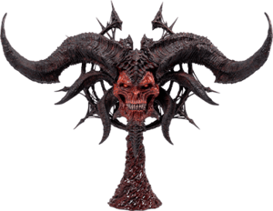 Diablo IV: Lord of Hatred Mephisto Art Mask Diablo Prop Replica Image