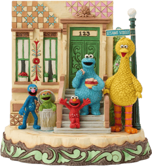 Carved by Heart Sesame Street Sesame Street Figurine Image