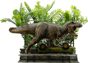 T-Rex Breakout Set A Jurassic Park Statues Image