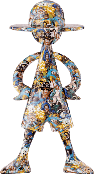 One Piece -20th Anniversary- ARTCANVAS One Piece Collectible Figure Image