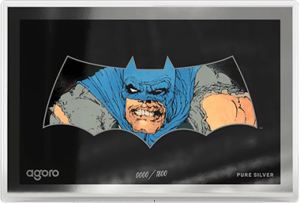 The Dark Knight Returns: BATMAN™ Foil DC Comics Silver Collectible Image