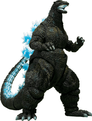 Godzilla [Godzilla vs. Mechagodzilla II Poster Coloring Ver.] - Movie Graphic Plus Godzilla Action Figure Image