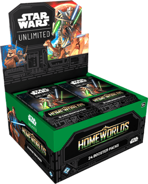 Star Wars: Unlimited – Homeworlds: Booster Display Star Wars Playing Cards Image