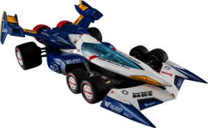 Super Asurada SA-01/C Future GPX Cyber Formula Collectible Figure Image
