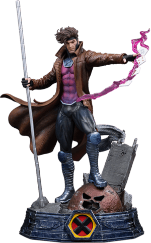 Gambit Unleashed Marvel 1:10 Scale Statue Image