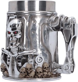 T-800 Tankard Terminator Collectible Drinkware Image