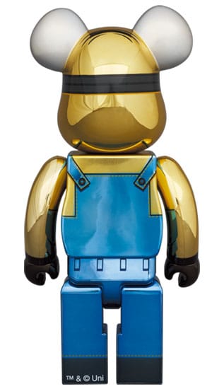 Be@rbrick Dave (Chrome Version) 100% and 400% Collectible Set by 