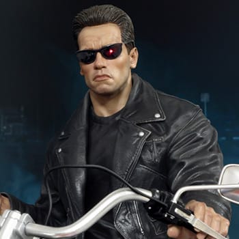  T-800 on Motorcycle Collectible