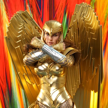 Hot Toys Golden Armor Wonder Woman (Deluxe) Collectible