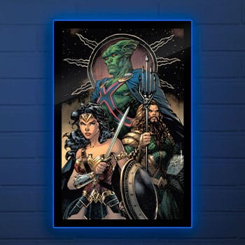  Zack Snyder’s Justice League #59 LED Poster Sign (Large) Collectible