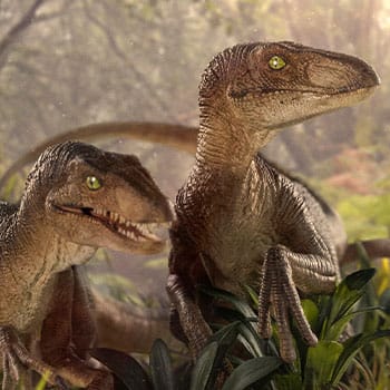  Just The Two Raptors Deluxe Collectible