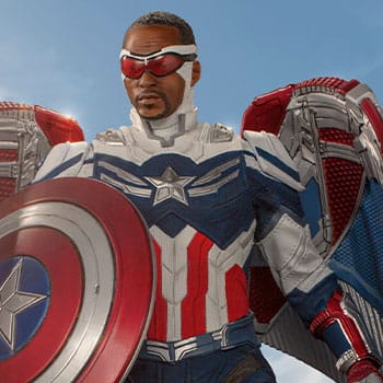  Captain America Sam Wilson (Closed Wings Version) Collectible