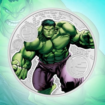  The Incredible Hulk 1oz Silver Coin Collectible