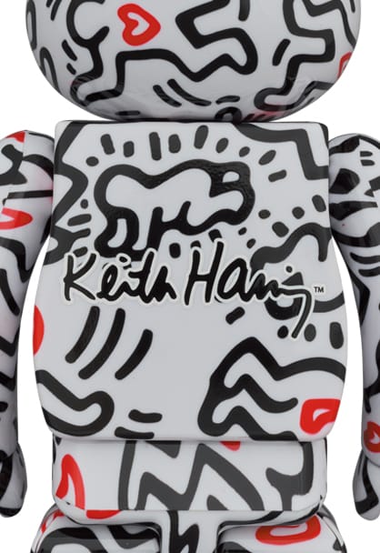 Be@rbrick Keith Haring #8 100% & 400% Collectible Set by Medicom Toy