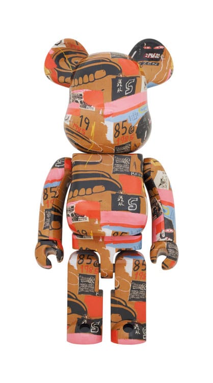 Be@rbrick Andy Warhol x Jean-Michel Basquiat #2 1000% Collectible Figure by  Medicom