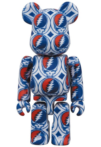 Be@rbrick Grateful Dead (Steal Your Face) 100% and 400% set by Medicom