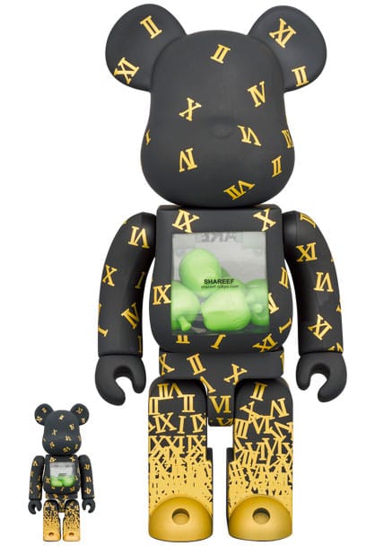 Be@rbrick Shareef 3 100% & 400% Set by Medicom Toy