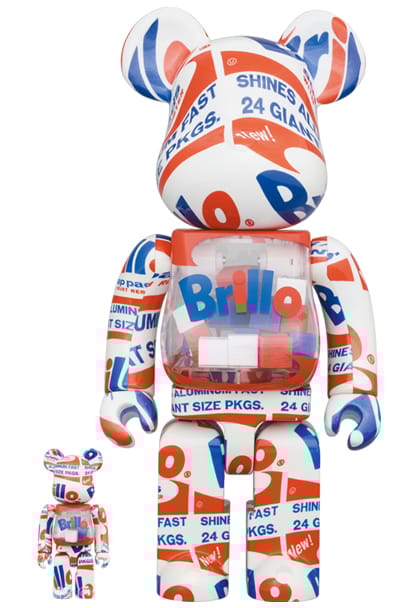 Be Rbrick Andy Warhol Brillo 22 100 400 Collectible Set Sideshow Collectibles