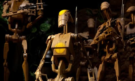 Star Wars Hasbro 3,75" 30th Battle Droid OOM-9 Commander 