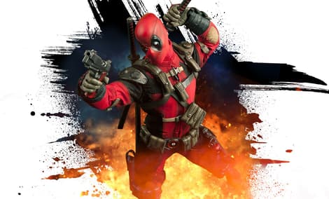 Gallery Feature Image of Deadpool Sixth Scale Figure - Click to open image gallery