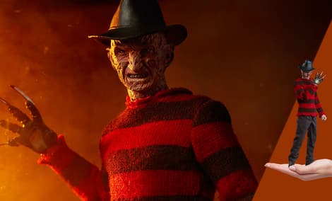 Gallery Feature Image of Freddy Krueger Sixth Scale Figure - Click to open image gallery