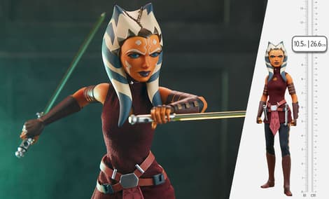 Gallery Feature Image of Ahsoka Tano Sixth Scale Figure - Click to open image gallery