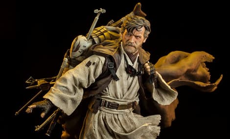 Gallery Feature Image of Ben Kenobi - Mythos Polystone Statue - Click to open image gallery
