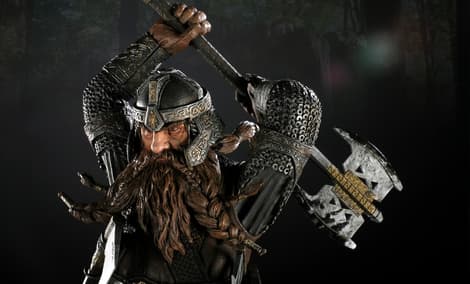Gallery Feature Image of Gimli Polystone Statue - Click to open image gallery