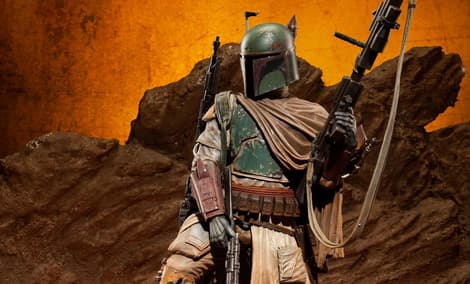 Gallery Feature Image of Boba Fett - Mythos Polystone Statue - Click to open image gallery