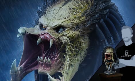 Gallery Feature Image of Wolf Predator Legendary Scale™ Bust - Click to open image gallery