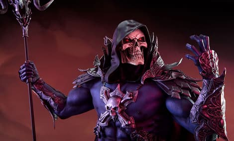 Gallery Feature Image of Skeletor Statue - Click to open image gallery