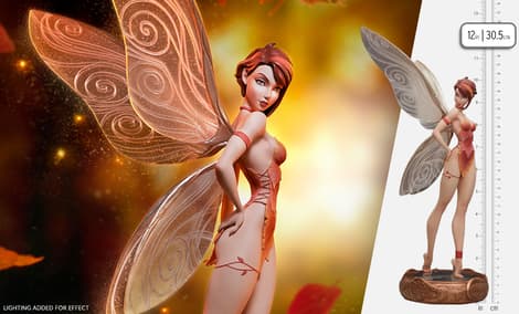 Gallery Feature Image of Tinkerbell (Fall Variant) Statue - Click to open image gallery