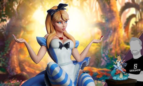 Gallery Feature Image of Alice in Wonderland Statue - Click to open image gallery