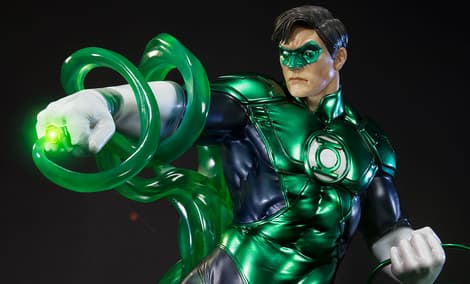 Gallery Feature Image of Green Lantern Statue - Click to open image gallery