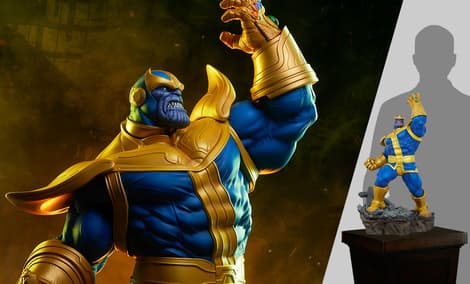 Gallery Feature Image of Thanos (Classic Version) Statue - Click to open image gallery