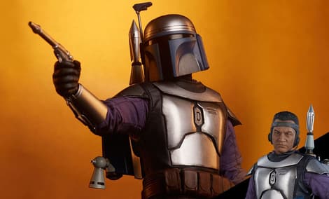 Gallery Feature Image of Jango Fett Sixth Scale Figure - Click to open image gallery