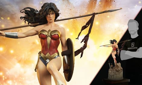 Gallery Feature Image of Wonder Woman Premium Format™ Figure - Click to open image gallery