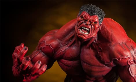 Gallery Feature Image of Red Hulk Premium Format™ Figure - Click to open image gallery