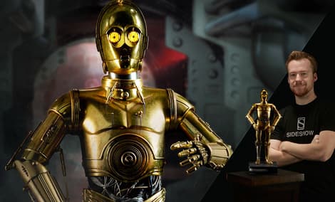 Gallery Feature Image of C-3PO Premium Format™ Figure - Click to open image gallery