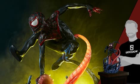 Gallery Feature Image of Spider-Man Miles Morales Premium Format™ Figure - Click to open image gallery